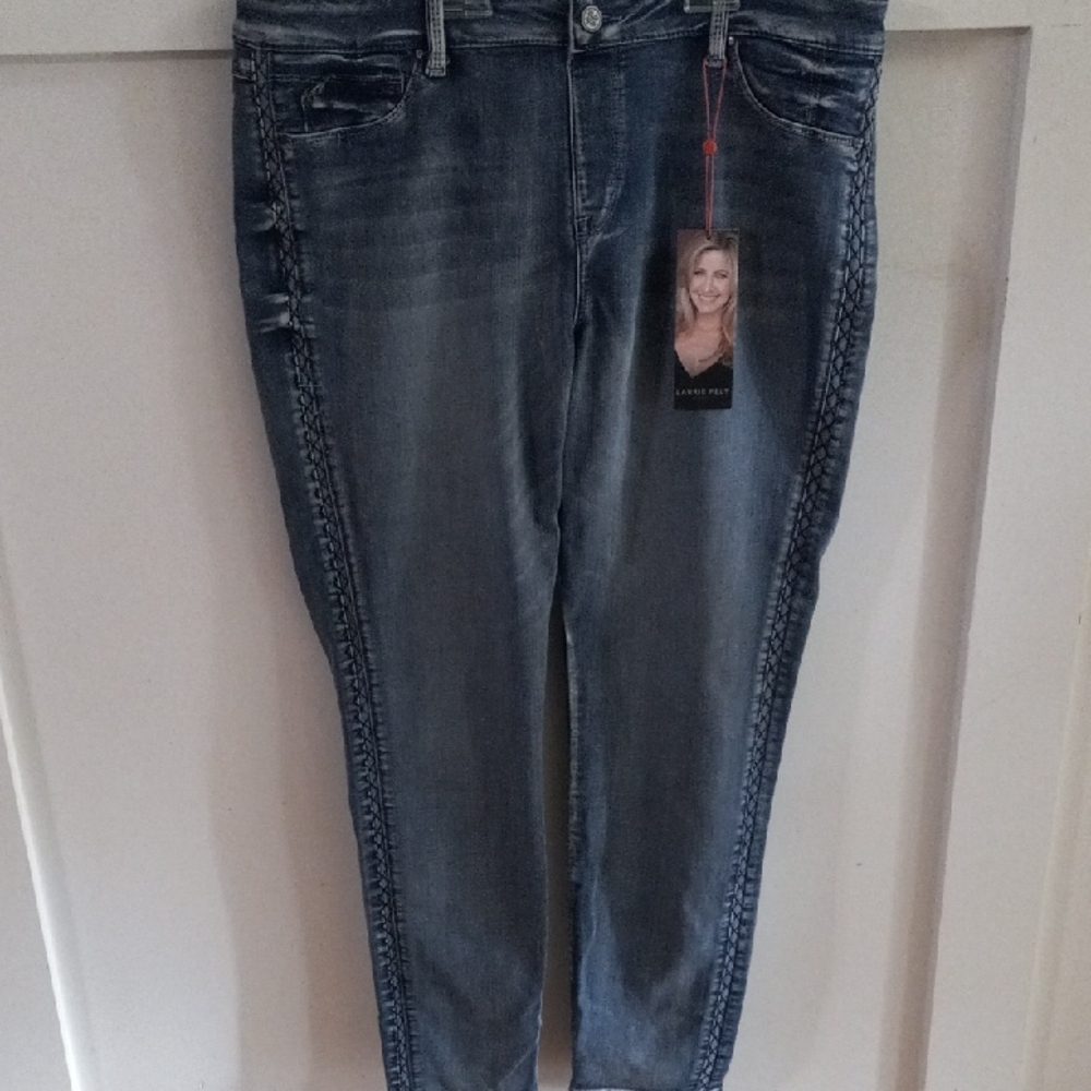 Laurie Felt Blue Skinny Jeans